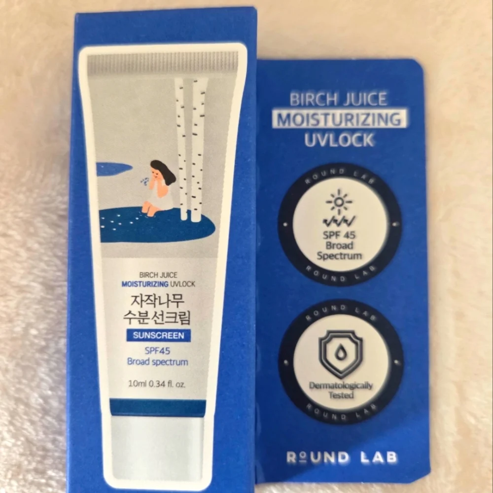 🪷5/$25! ROUND LAB Birch Juice Moisturizing UV Lock Sunscreen